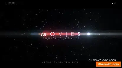Movies Trailer Openers template preview
