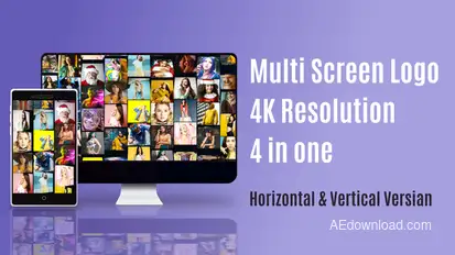 Multi Image Logo Elements template preview