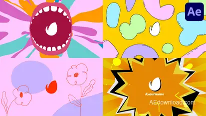 Multi Logo for After Effects Logo Stings template preview