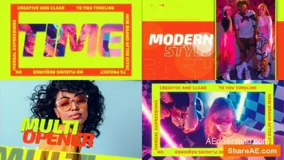 Multi Motion Opener Openers template preview