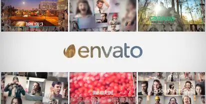 Multi Photo Slideshow Video Displays template preview