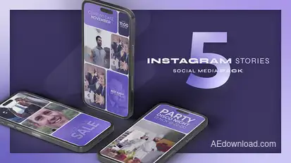 Multi Screen Instagram Reel Split Product Promo template preview