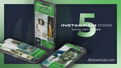 Multi Screen Instagram Reel Split Product Promo template preview