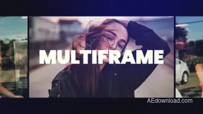 Multi Screen Opener Video Displays template preview
