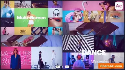 Multi-Screen Opener Openers template preview