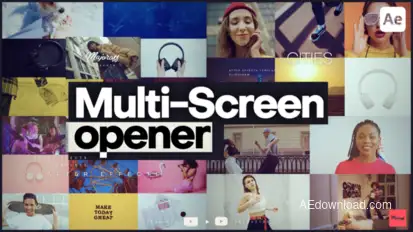 Multi-Screen Opener Openers template preview