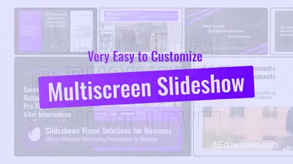 Multi Screen Slideshow Openers template preview