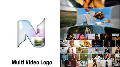 Multi Video Logo Logo Stings template preview