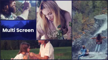 Multiframe Demoreel Openers template preview