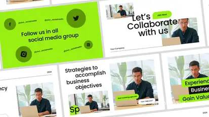 Multipurpose Business Video Template Video Displays template preview