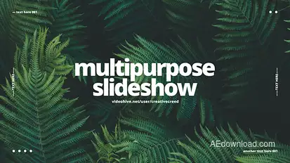 Multipurpose Slideshow / Dynamic Opener / Positive Photo Album / Travel and Journey Openers template preview