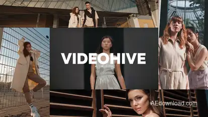 Multiscreen Intro Video Displays template preview