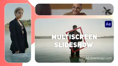 Multiscreen Slideshow Video Displays template preview