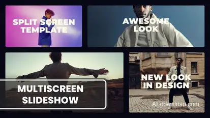Multiscreen Slideshow Openers template preview