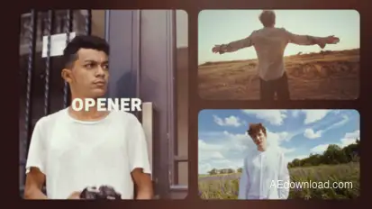 Multiscreen Slideshow Openers template preview