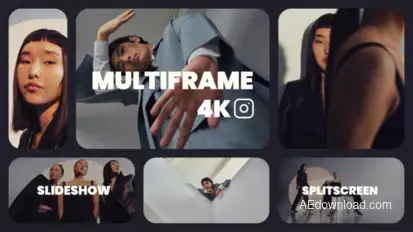 Multiscreen Slideshow Video Displays template preview