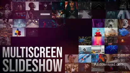 Multiscreen Slideshow || After Effects Infographics template preview
