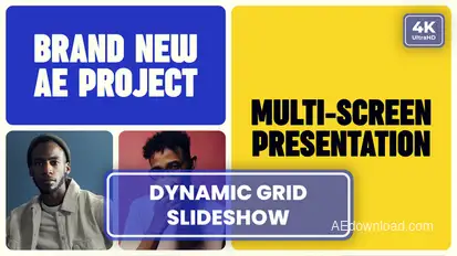 Multiscreen Slideshow | Colorful Opener Openers template preview