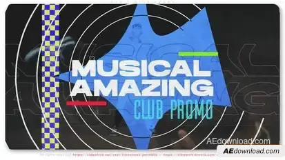 Music Club Promo Openers template preview