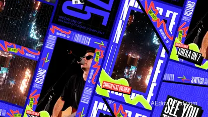 Music Event Stories Pack Openers template preview