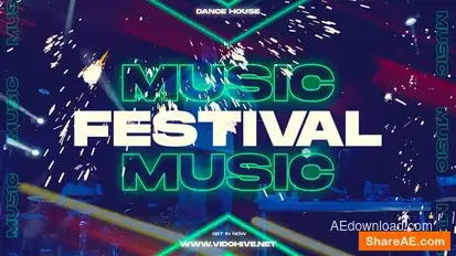 Music Festival | Party Promo Openers template preview