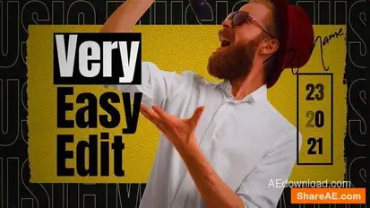 Music Opener Openers template preview