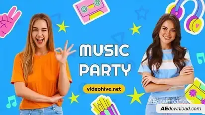 Music Opener Openers template preview