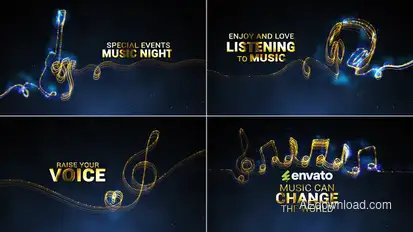 Music Show // Music Promo // Music Event Openers template preview