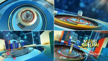 Music Show Opener Openers template preview