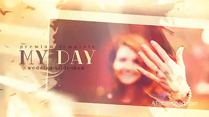My Day Video Displays template preview