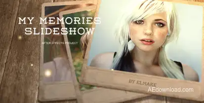 My Memories Video Displays template preview