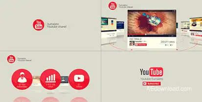 My Youtube and Vimeo Channel Openers template preview