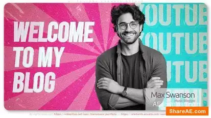 My Youtube Channel Opener Openers template preview