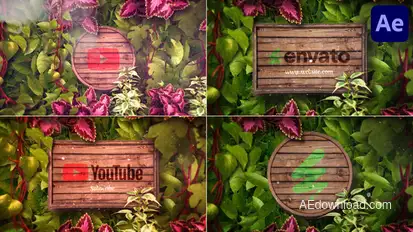 Mysterious Logo for After Effects Logo Stings template preview