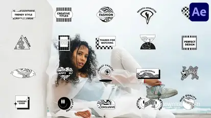 Mystery Titles for After Effects Titles template preview