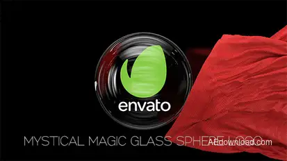 Mystical Magic Glass Sphere Logo Logo Stings template preview