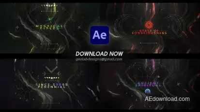 Mystical Titles l Cinematic Titles Titles template preview