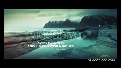 Nature and Quotes Openers template preview