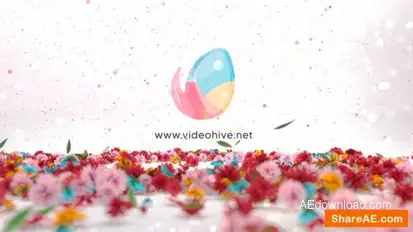 Nature Flower count down logo reveal Logo Stings template preview