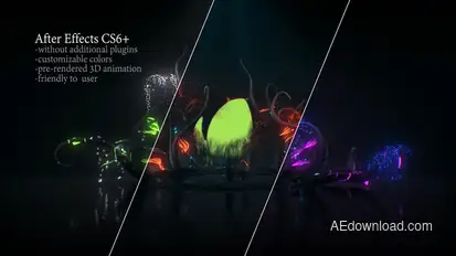 Nature Intro Logo Stings template preview