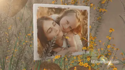 Nature Slideshow Video Displays template preview