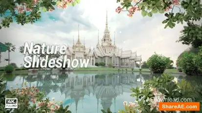 Nature Slideshow Seasons Openers template preview