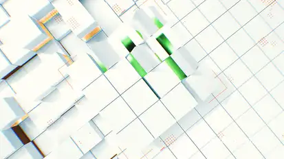 Neat Cubes Logo Openers template preview