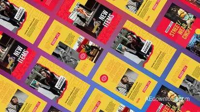 Nebula Urban Streetwear Stories Product Promo template preview