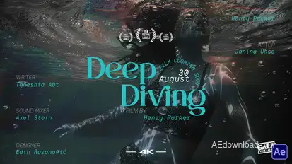 Negar Cinematic Titles Titles template preview