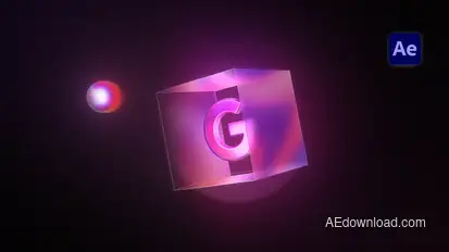 Neon Dynamic Logo Logo Stings template preview