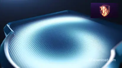 Neon Flash Logo Logo Stings template preview