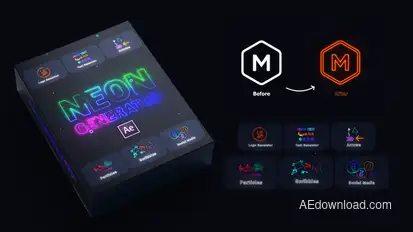 Neon Generator Toolkit Elements template preview