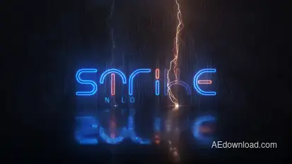 Neon Logo Logo Stings template preview