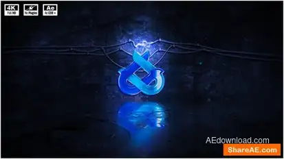 Videohive Neon Logo Reveal 48039405 Logo Stings template preview